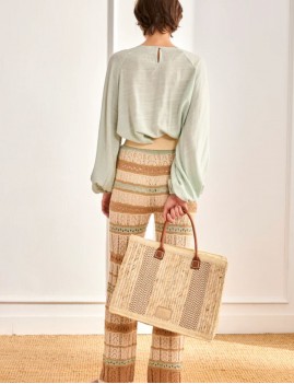 Panier en rafia été NEKANE - Boutique L'aNana(s)