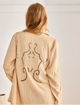 Veste brodée NEKANE - Boutique L'aNana(s)