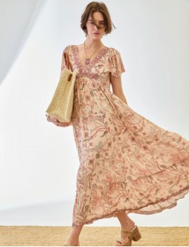 Robe fleurie NEKANE - Boutique L'aNana(s)