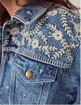 Veste en jean femme - Boutique L'aNana(s)