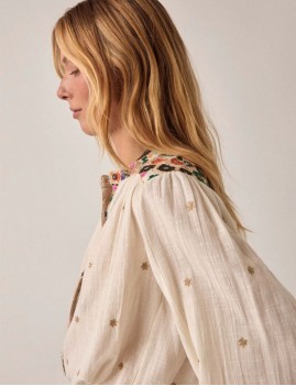 Blouse en coton Maison Hotel - Boutique L'aNana(s)