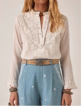 Blouse coton Gabriela Maison Hotel - Boutique L'aNana(s)