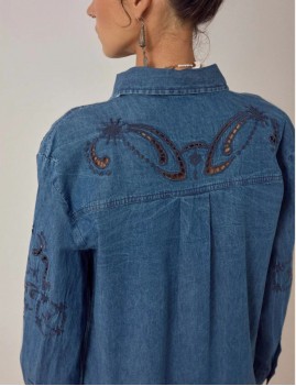 Chemise en jean Maison Hotel - Boutique L'aNana(s)