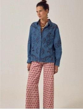 Chemise STELLA Jean - Boutique L'aNana(s)