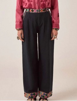 Pantalon en coton Maison Hotel - Boutique L'aNana(s)