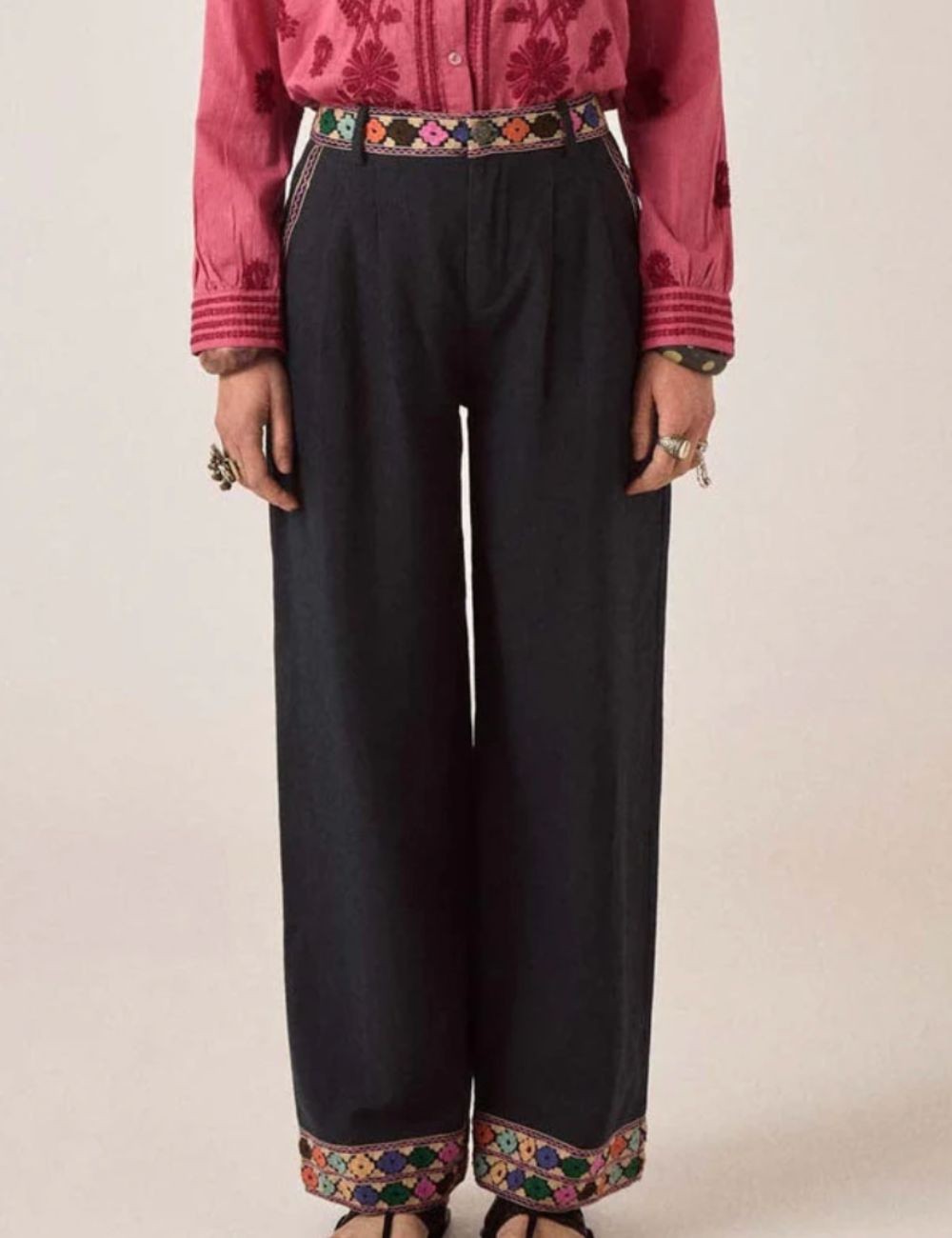 Pantalon en coton Maison Hotel - Boutique L'aNana(s)