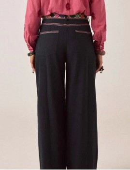 Pantalon brodé Maison Hotel - Boutique L'aNana(s)