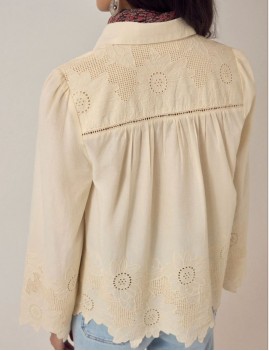 Chemise brodée Maison Hotel - Boutique L'aNana(s)