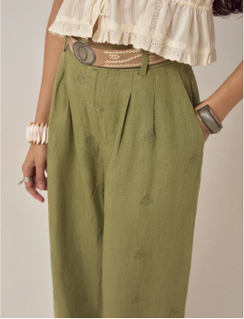 Pantalon kaki Maison Hotel - Boutique L'aNana(s)