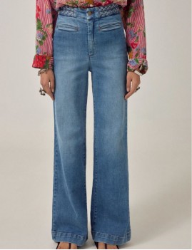 Pantalon en jean Maison Hotel - Boutique L'aNana(s)