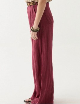 Pantalon en lin femme Maison Hotel - Boutique L'aNana(s)