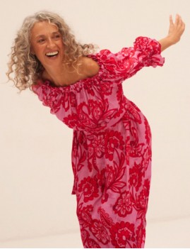 Robe longue bustier fleuri femme Sundress - Robe longue bohème femme