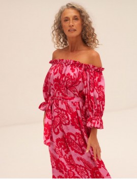 Robe longue fleurie femme - Robe femme Sundress