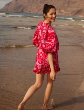 Robe fleurie femme Sundress - Robe courte femme Sundress