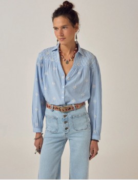 Chemise brodée Maison Hotel - Boutique L'aNana(s)