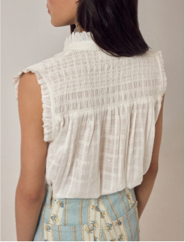 Blouse blanches Elvis Maison Hotel - Boutique L'aNana(s)