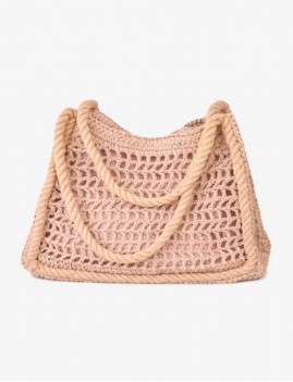 Sac crochet rose femme - Boutique L'aNana(s)