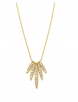 Collier doré femme MYABAY - Boutique L'aNana(s)