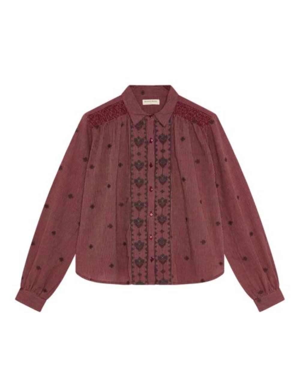 Chemise brodée Maison Hotel - Boutique L'aNana(s)