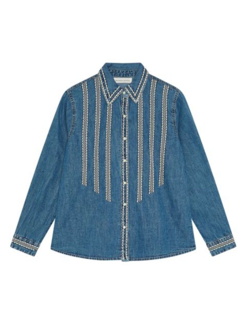 Chemise en jean ZACH Maison Hotel - Boutique L'aNana(s)