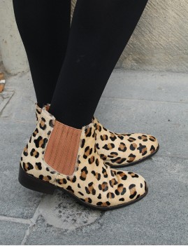 Boots léopard gypsy - Boutique l'ananas