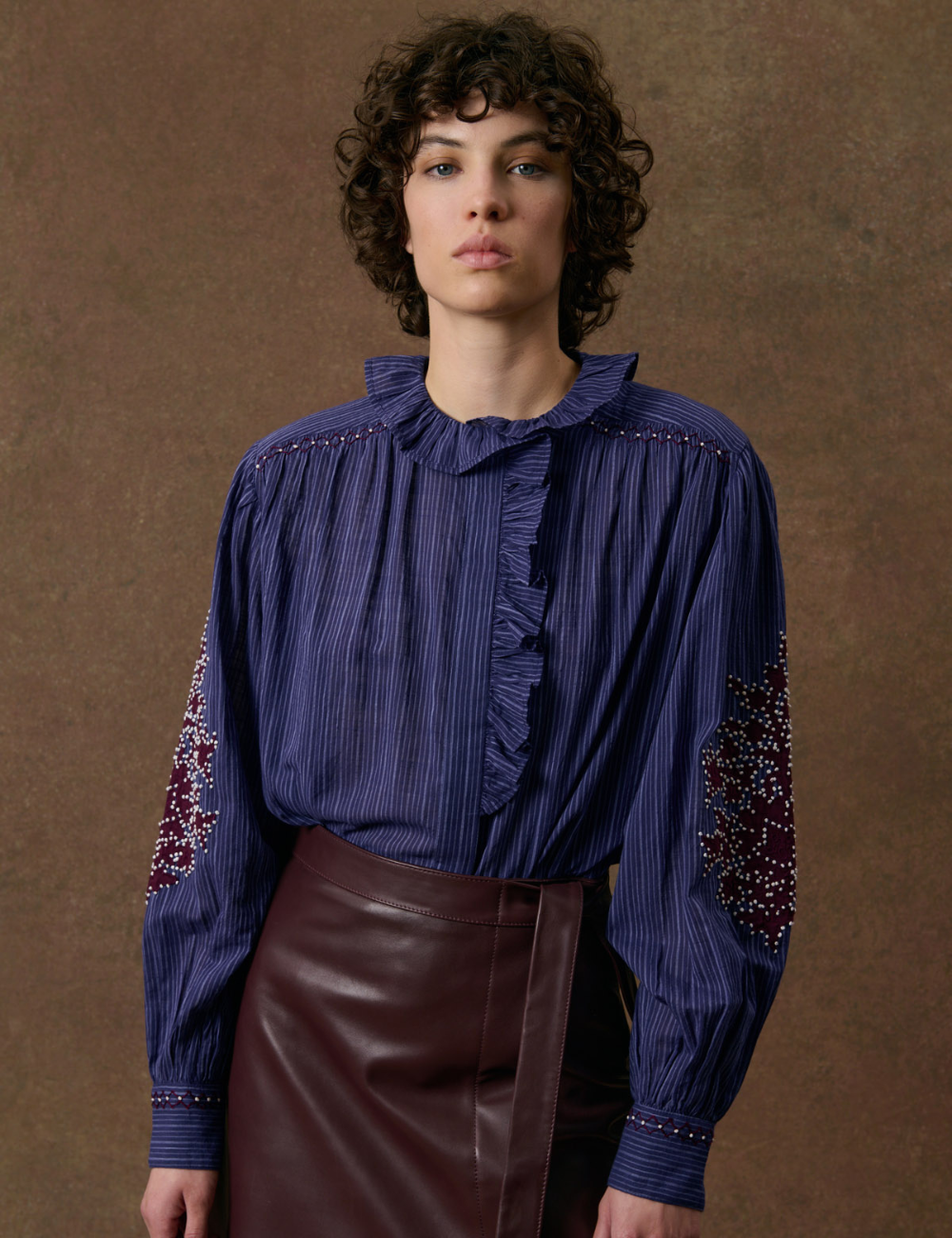 Chemise rayée Louise Misha - Boutique L'aNana(s)