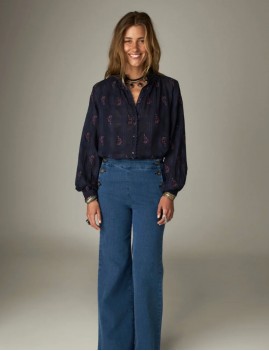 Blouse brodée Sabine MAISON HOTEL - Boutique L'aNana(s)