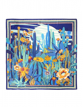 Foulard coloré CACTUS WILD  -  Boutique L’anana(s)