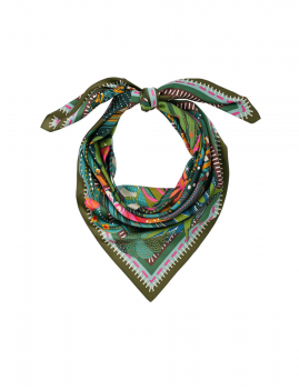 Foulard bohème CACTUS WILD -  Boutique L’anana(s)