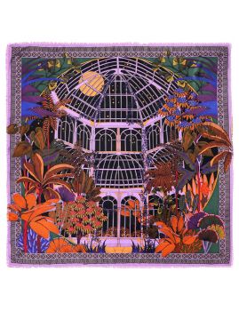 Foulard WILD Violet - Boutique L'aNana(s)