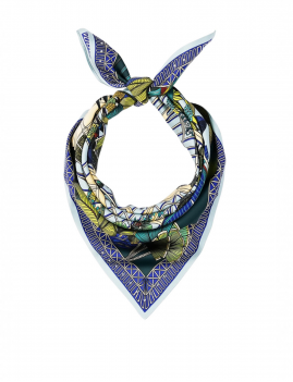 Foulard bleu WILD - Boutique L'aNana(s)