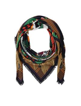 Big foulard MACHU PICHU bohème WILD  -  Boutique L’anana(s)