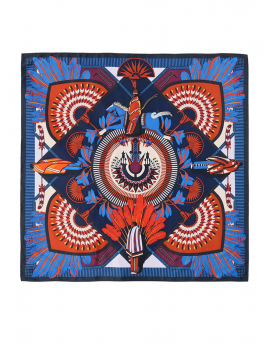 Foulard medium MACHU PICHU à imprimés  WILD -  Boutique L’anana(s)