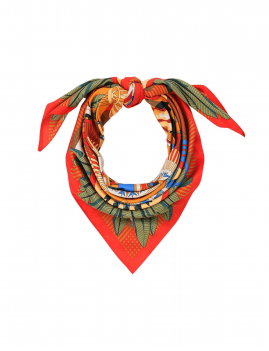 Foulard medium MACHU PICHU coloré WILD -  Boutique L’anana(s)