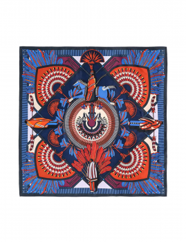 Mini foulard MACHU PICHU coloré WILD  -  Boutique L’anana(s)