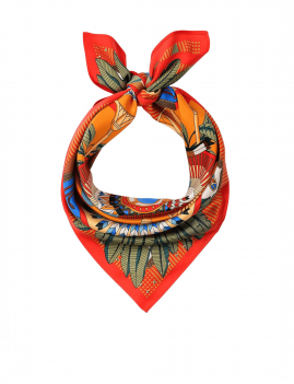 Mini foulard MACHU PICHU à motifs  WILD -  Boutique L’anana(s)