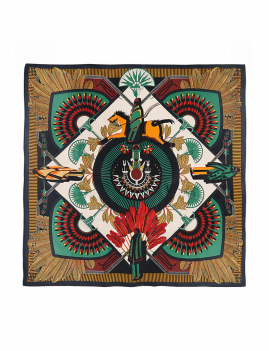 Mini foulard MACHU PICHU bohème WILD  -  Boutique L’anana(s)