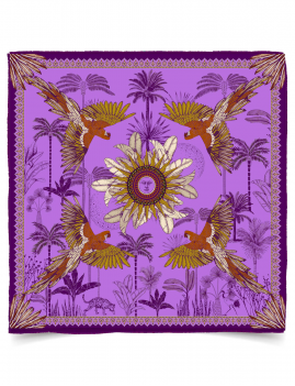 Big foulard BALOU coloré WILD  -  Boutique L’anana(s)