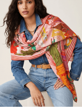 Big foulard NEWYORK WILD - Boutique L'aNana(s)