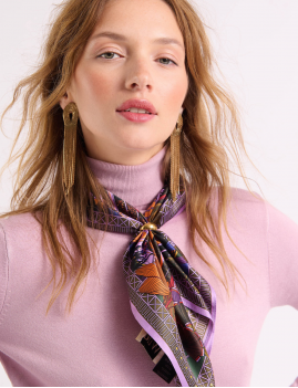 Mini foulard JARDIN D'HIVER WILD - Boutique L'aNana(s)