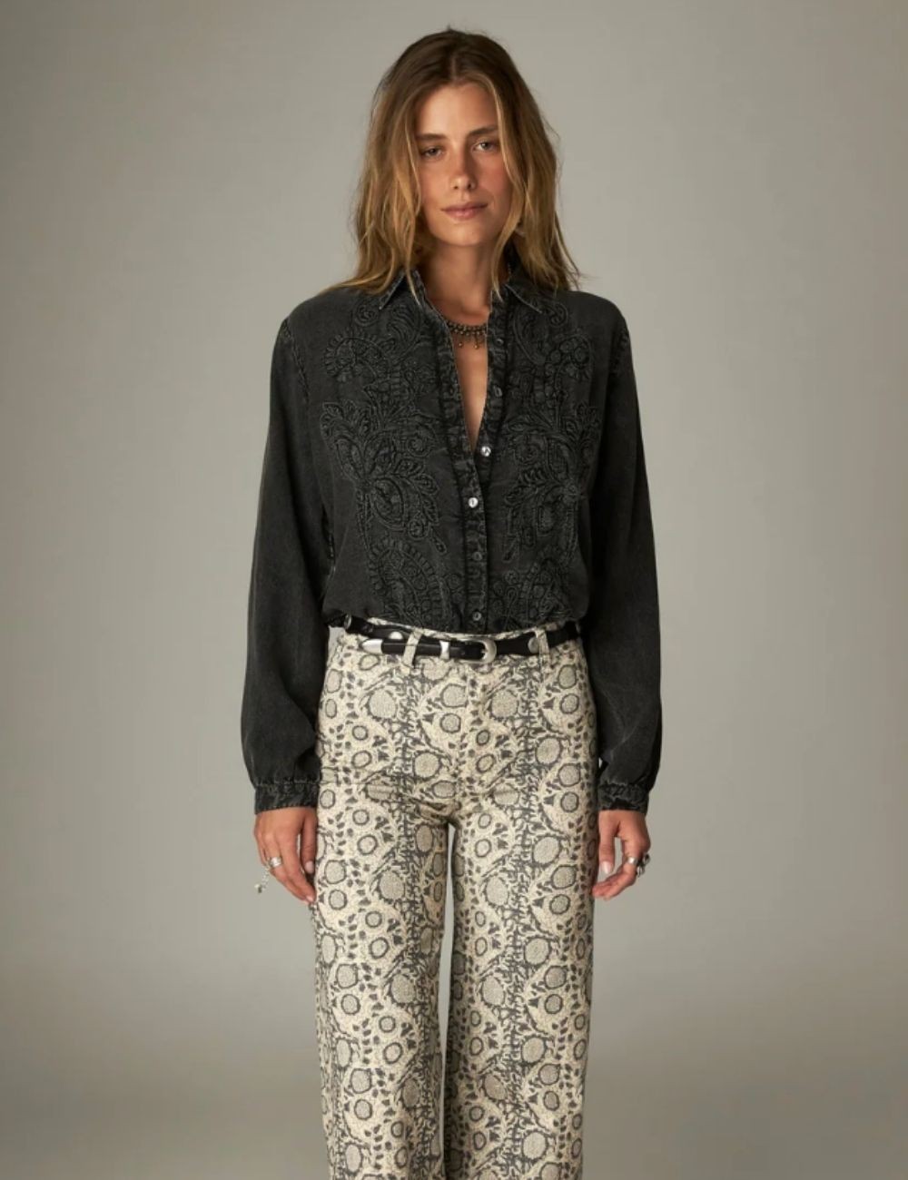 Chemise brodé Petra MAISON HOTEL - Boutique L'aNana(s)