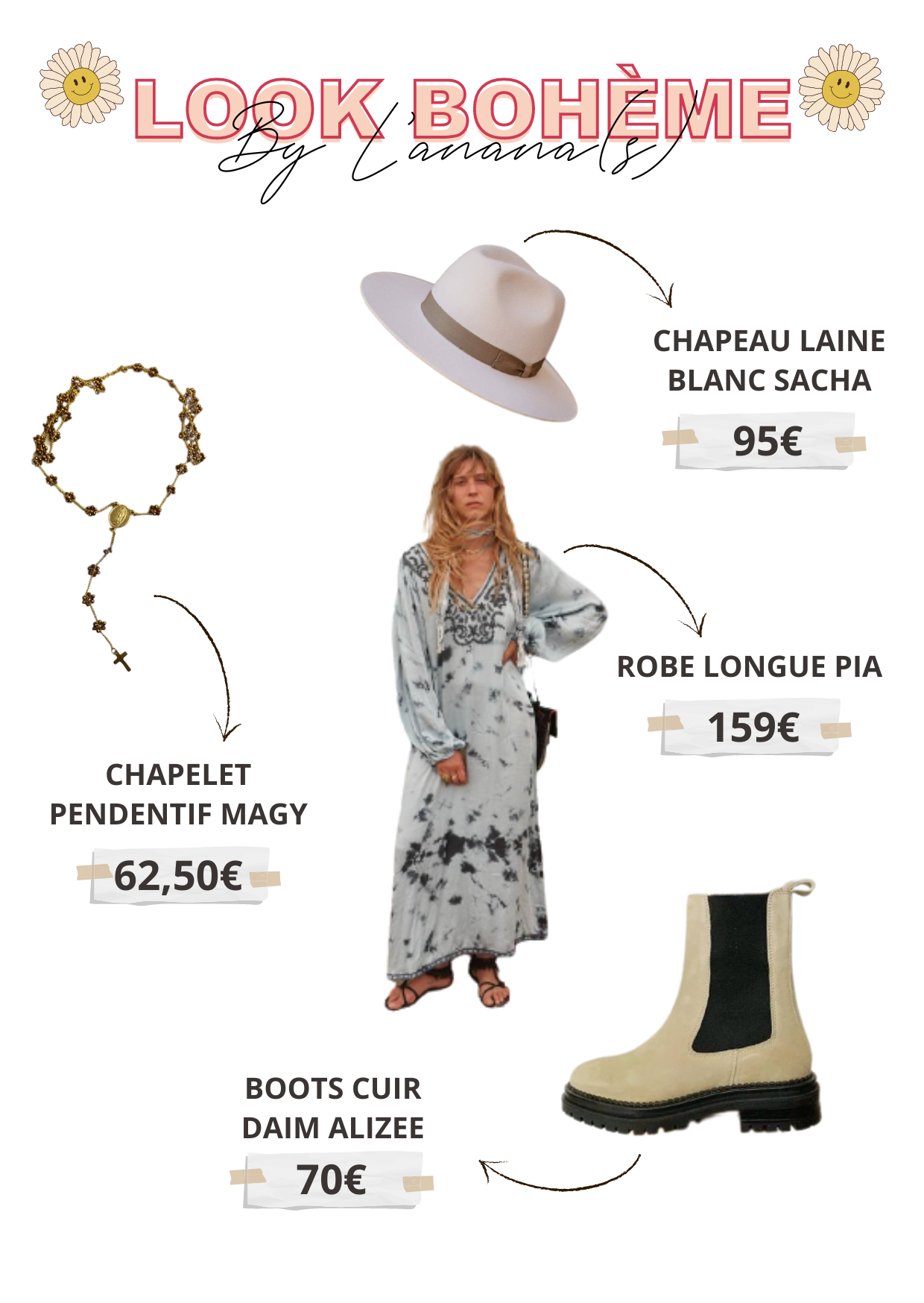 look bohème pour un festival